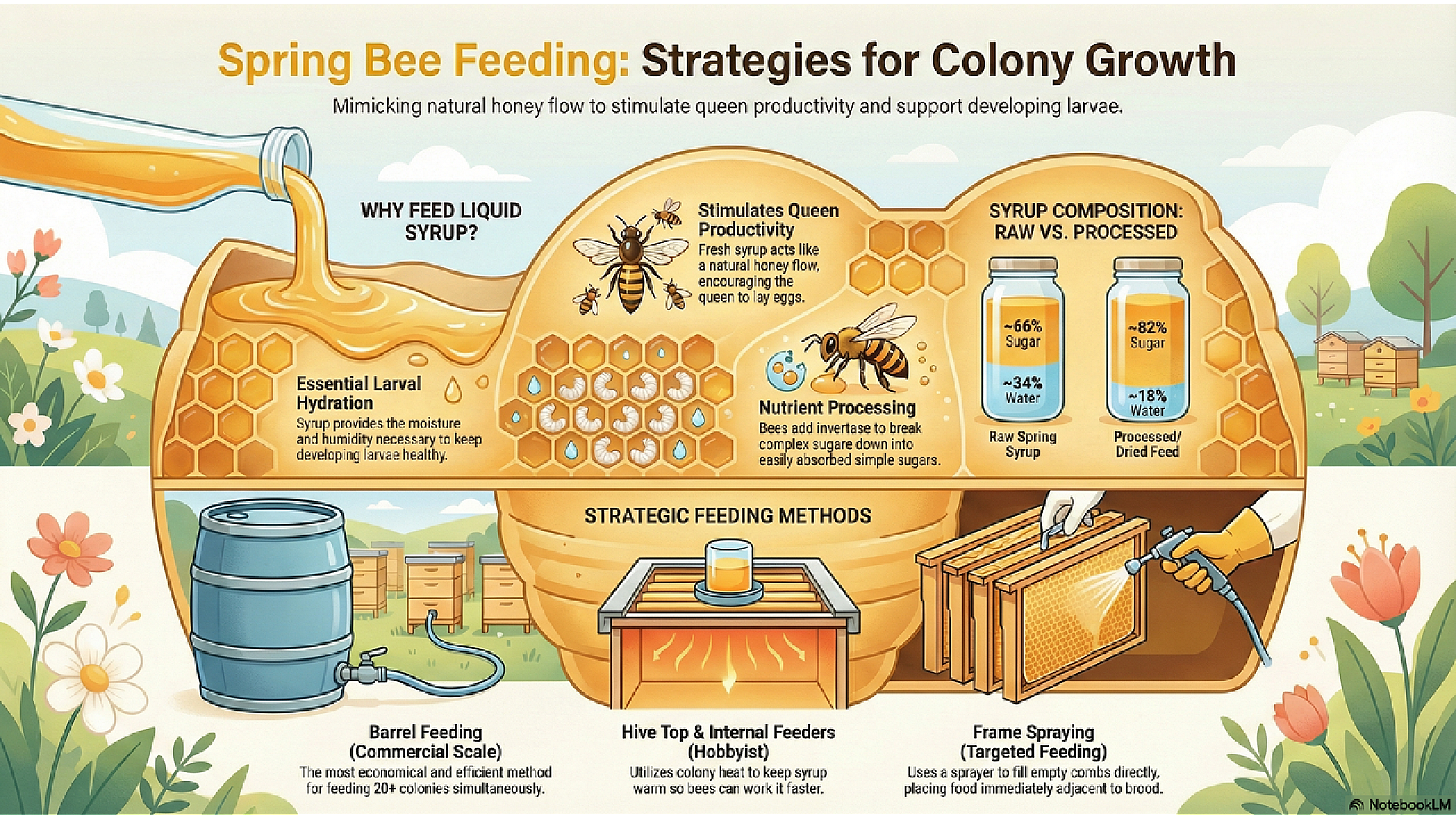 Spring Bee Feeding Strategies