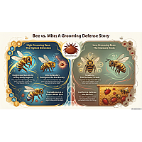 Heightened Sensitivity and Grooming Responses to Varroa Mites Heightened Sensitivity and Grooming Responses to Varroa Mites