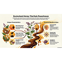 Buckwheat Honey: The Dark Power of Nature’s Nectar Buckwheat Honey: The Dark Power of Nature’s Nectar