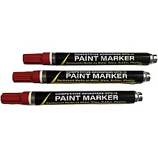Competitive Advantage Enamel Paint Marker MPD-15 (Red)