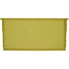 One Piece Plastic Deep Waxed Frame (Yellow)