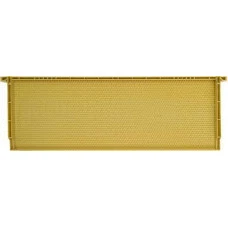 One Piece Plastic Medium Waxed Frame (Yellow)