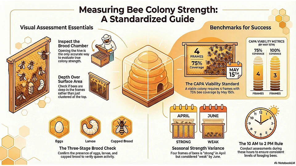 Bee Colony Strength Assessment Guide Bee Colony Strength Assessment Guide