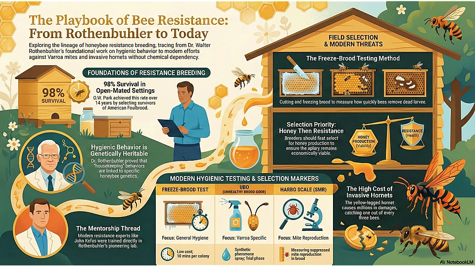 Bee Resistance Breeding History