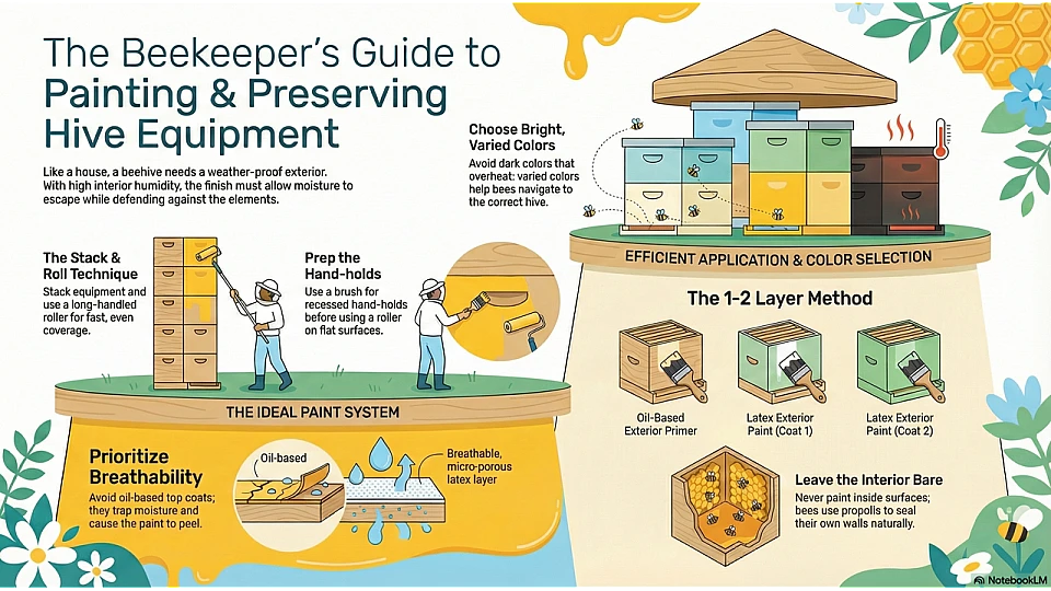 Beekeeping Hive Painting Guide
