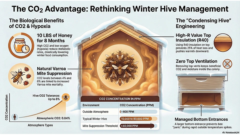 CO2 Advantage: Winter Hive Management CO2 Advantage: Winter Hive Management