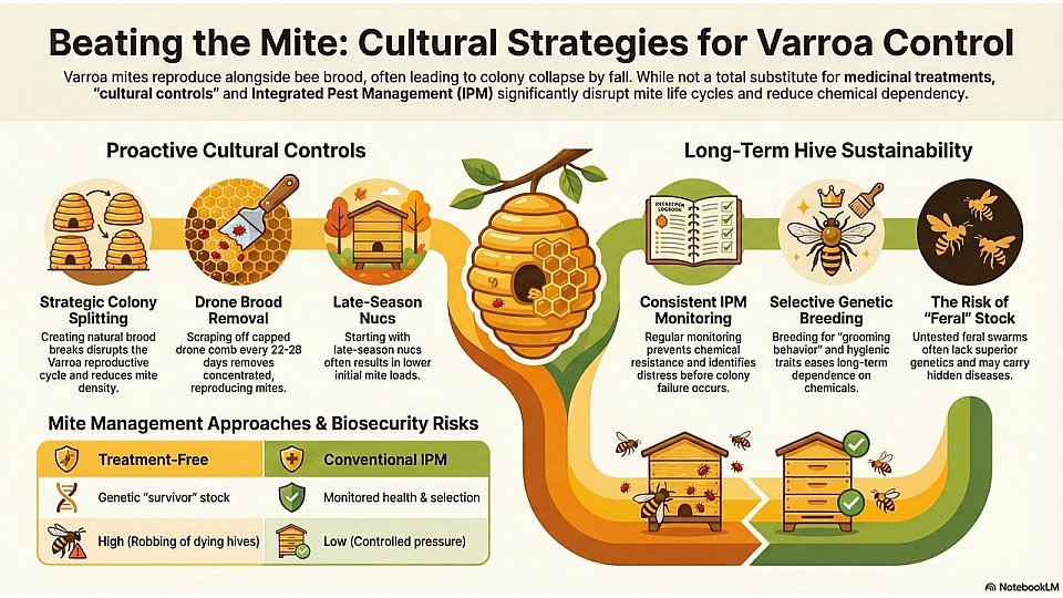 Cultural Strategies for Varroa Control