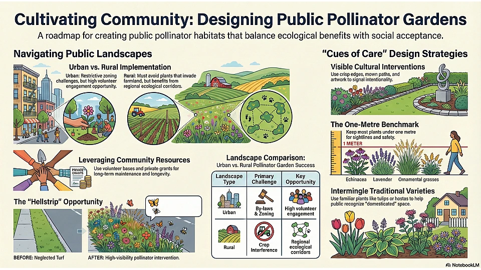 Designing Public Pollinator Gardens Designing Public Pollinator Gardens