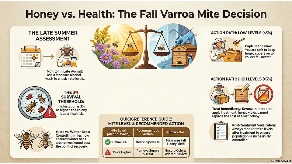 Fall Varroa Mite Management Guide Fall Varroa Mite Management Guide