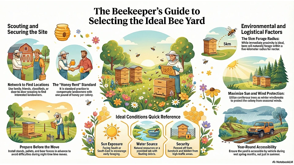 Guide to Selecting Bee Yards Guide to Selecting Bee Yards