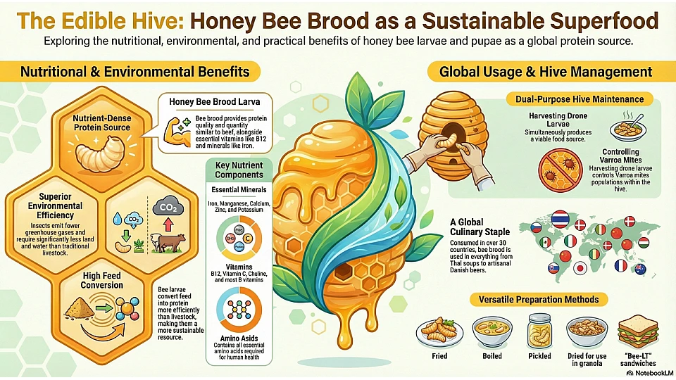 Honey Bee Brood Superfood Honey Bee Brood Superfood