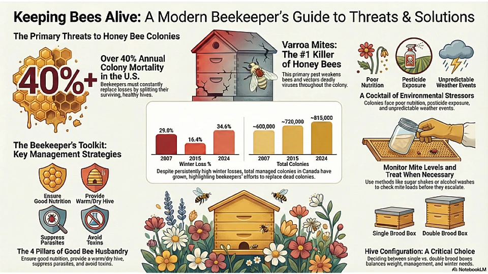 Integrated Honey Bee Management and Winter Survival Strategies Integrated Honey Bee Management and Winter Survival Strategies