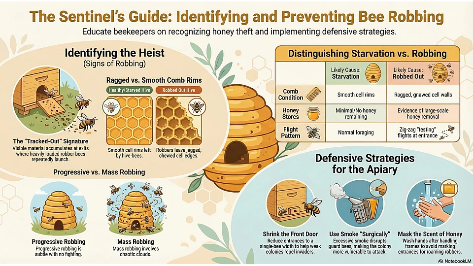 Identifying and Preventing Bee Robbing Identifying and Preventing Bee Robbing