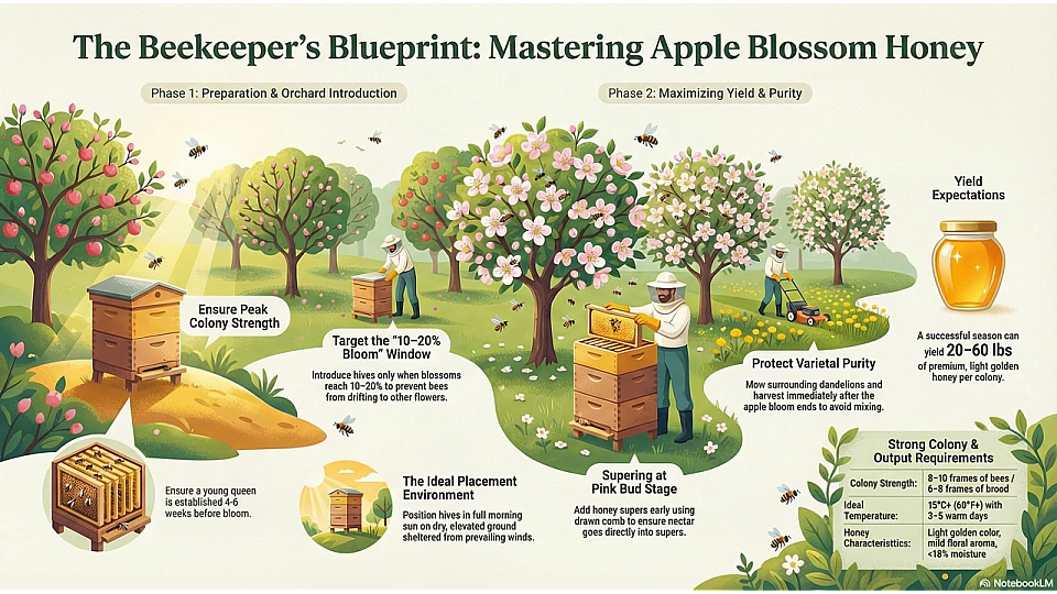 Mastering Apple Blossom Honey Production