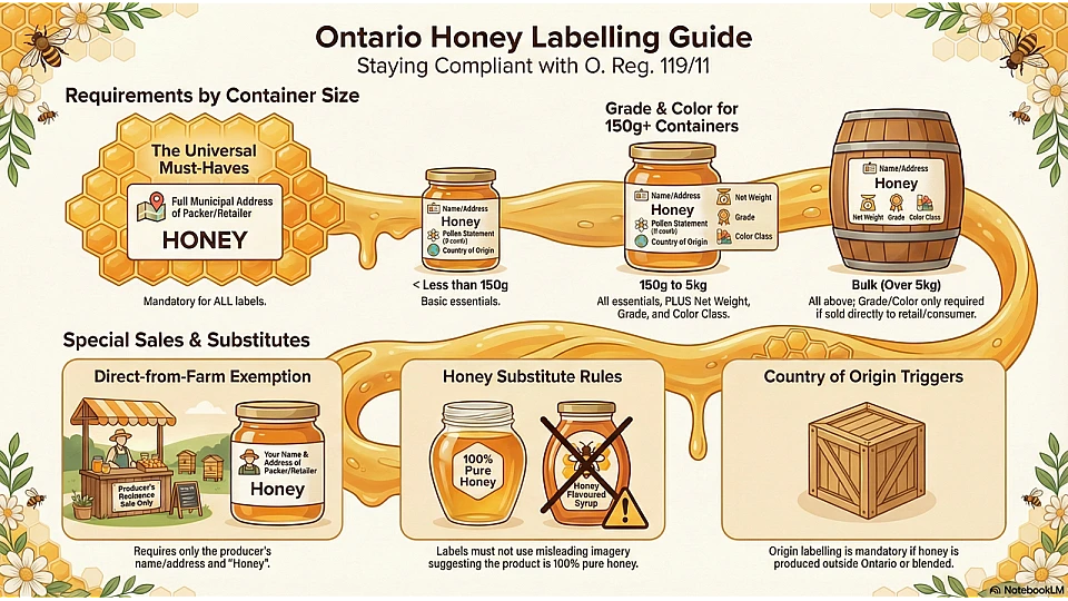 Ontario Honey Labelling Guide