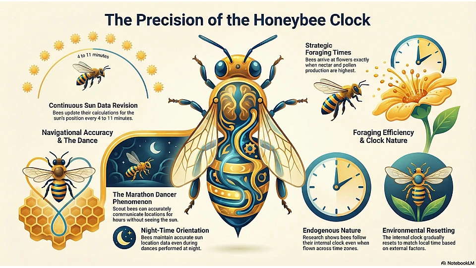 Precision of the Honeybee Clock Precision of the Honeybee Clock