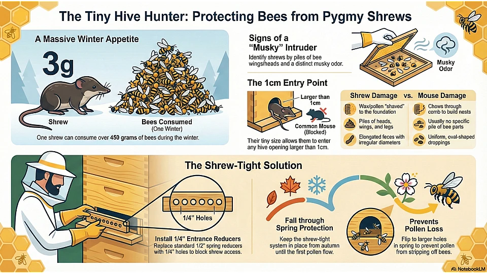 Protecting Bees from Pygmy Shrews Protecting Bees from Pygmy Shrews