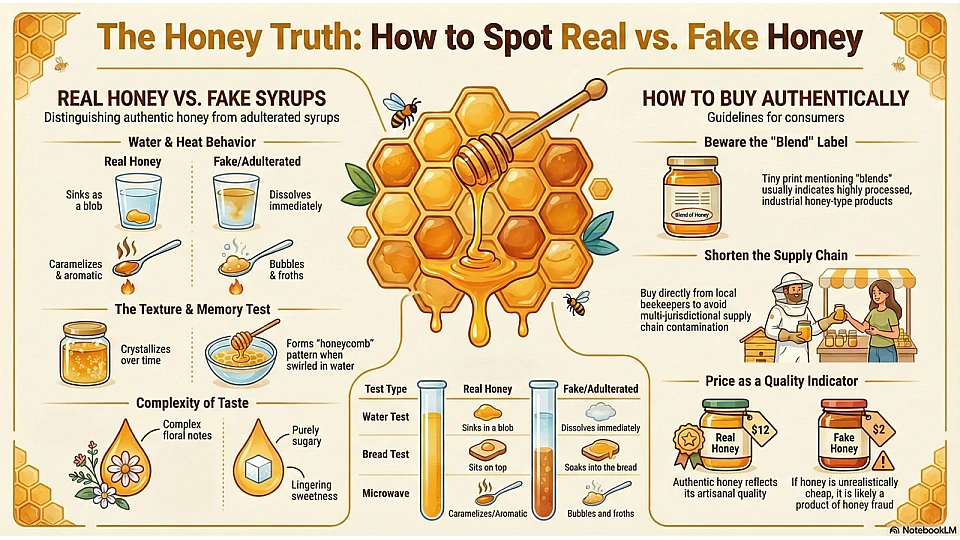 Spotting Real vs. Fake Honey