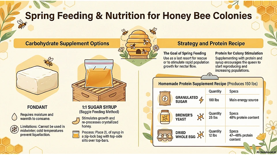 Spring Honey Bee Feeding Guide Spring Honey Bee Feeding Guide