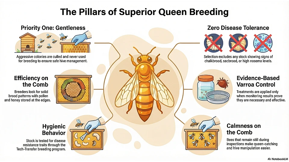 Superior Queen Breeding Pillars