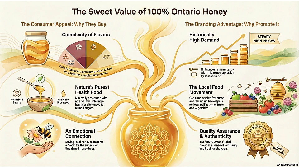 Value of 100% Ontario Honey