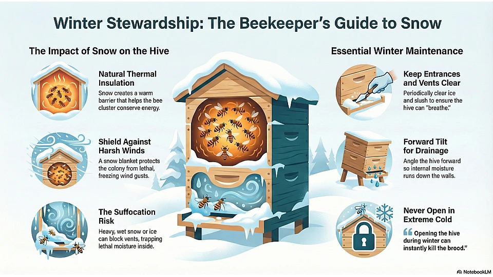 Winter Beekeeper's Guide to Snow Winter Beekeeper's Guide to Snow