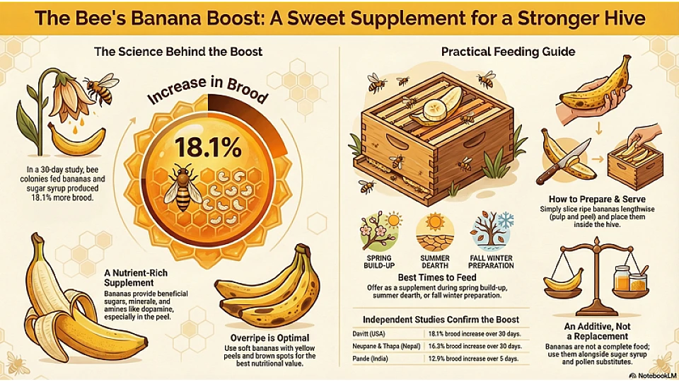 Cavendish Bananas Increase Brood Rearing in Apis Mellifera Cavendish Bananas Increase Brood Rearing in Apis Mellifera