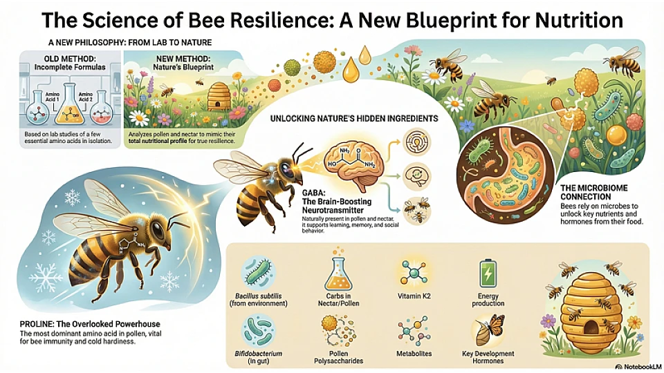 Beyond Degroot: The Science of Biomimetic Honeybee Nutrition Beyond Degroot: The Science of Biomimetic Honeybee Nutrition