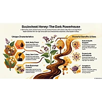 Buckwheat Honey: The Dark Power of Nature’s Nectar Buckwheat Honey: The Dark Power of Nature’s Nectar