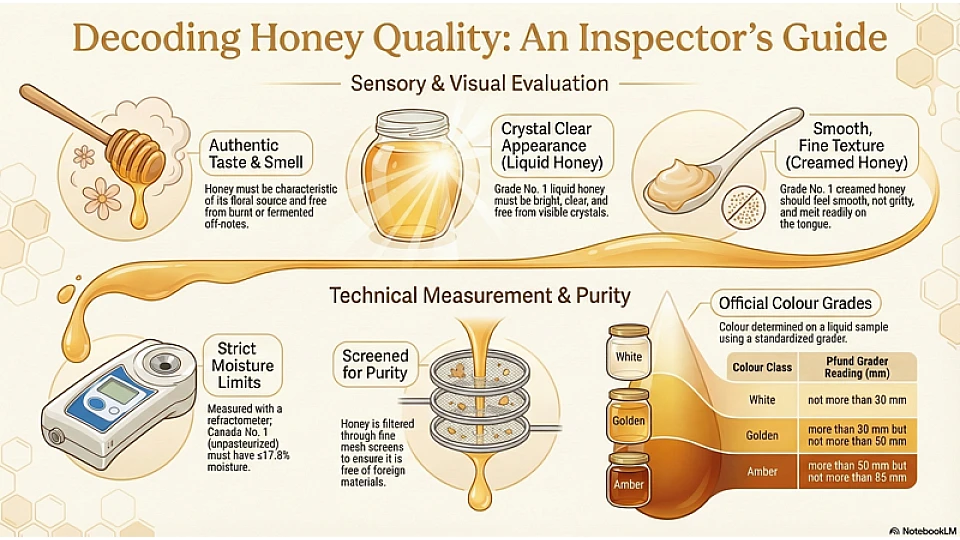 Requirements of Grading Honey