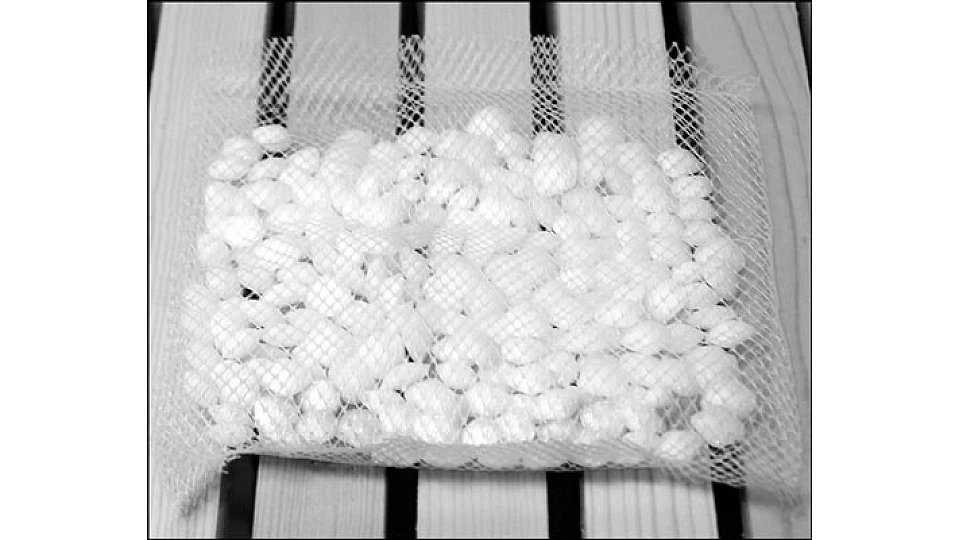 Treating tracheal mites with menthol crystals