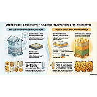Wintering Bees: High Insulation and Bottom Entrance Success Wintering Bees: High Insulation and Bottom Entrance Success