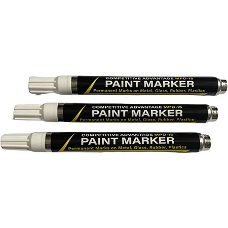 Competitive Advantage Enamel Paint Marker MPD-15 (White)